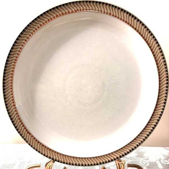 Vintage Denby Luxor Dinner Plates Set of 2